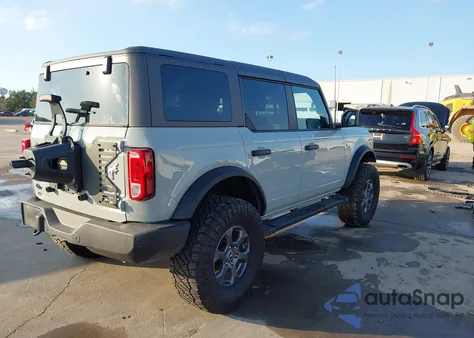 2024 Ford Bronco Big Bend z USA, uszkodzony, nr VIN 1FMDE7BH7RLA98935